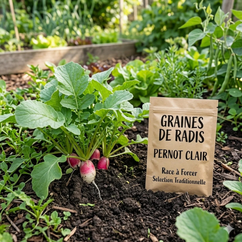 Graines de Radis Pernot Clair