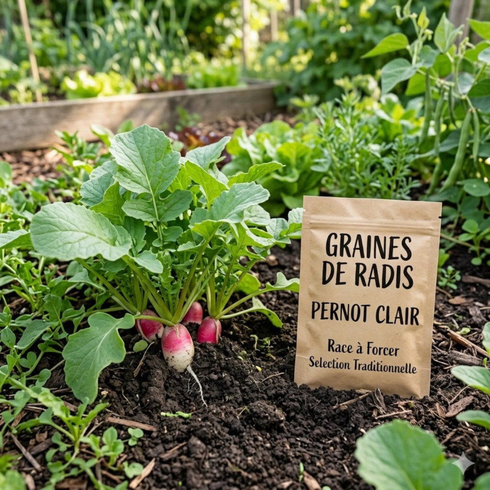 Graines de Radis Pernot Clair