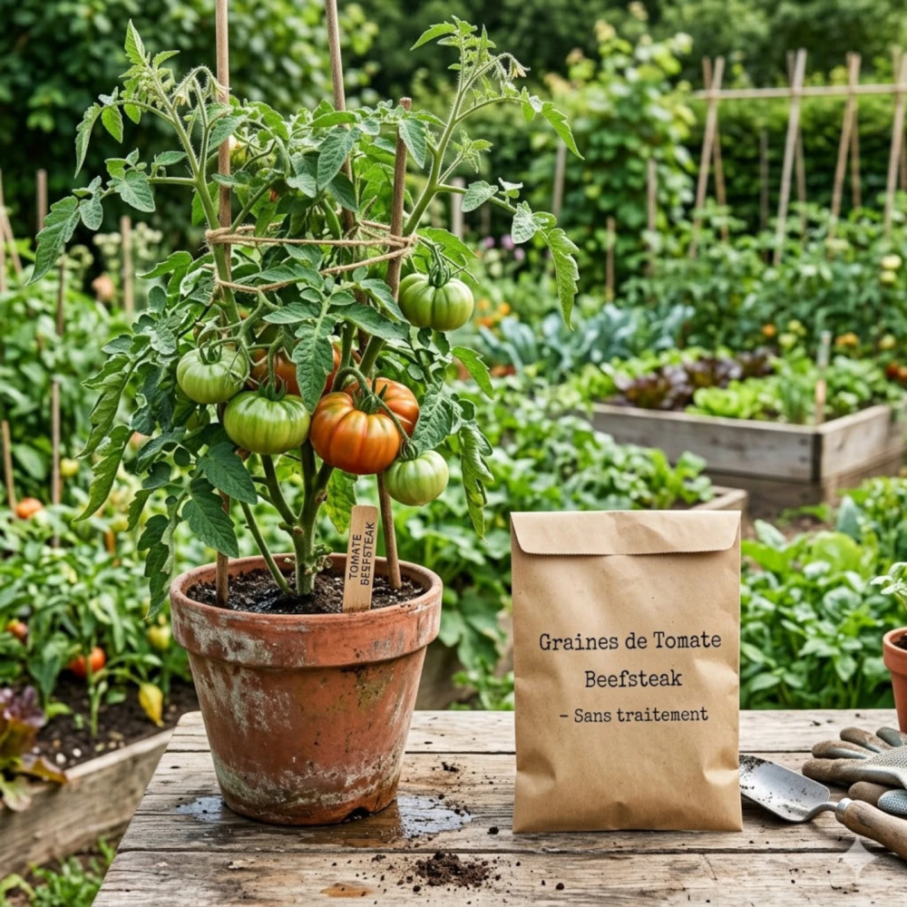 Graines de Tomate Beefsteak - Sans traitement