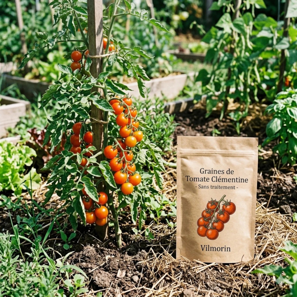 Graines de Tomate Clémentine - Sans traitement - Vilmorin