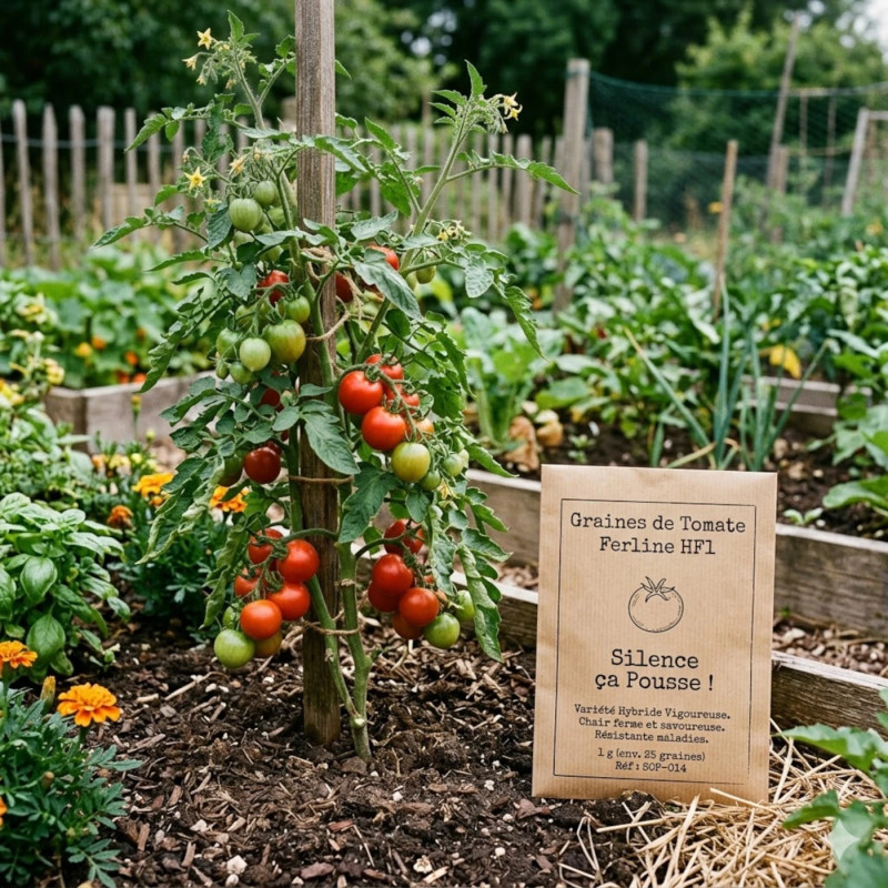 Graines de Tomate Ferline HF1 - Silence ça Pousse !