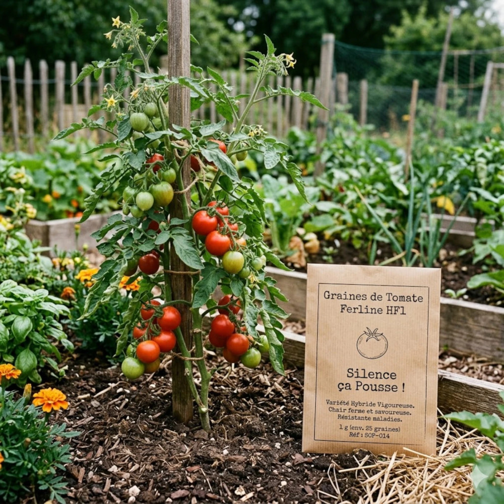 Graines de Tomate Ferline HF1 - Silence ça Pousse ! Graines de Tomate Ferline HF1 - Silence ça Pousse !