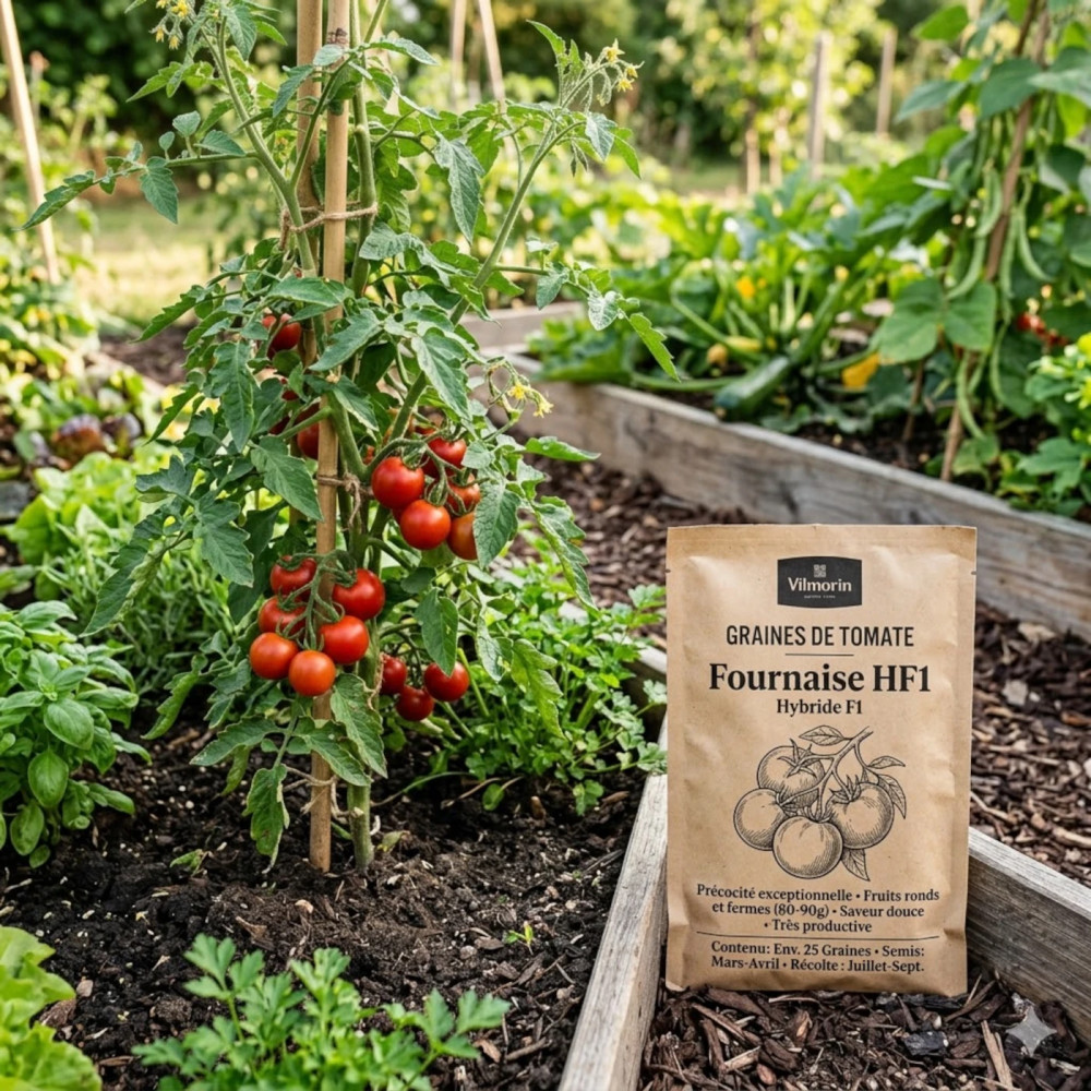Graines de Tomate Fournaise HF1 - Vilmorin