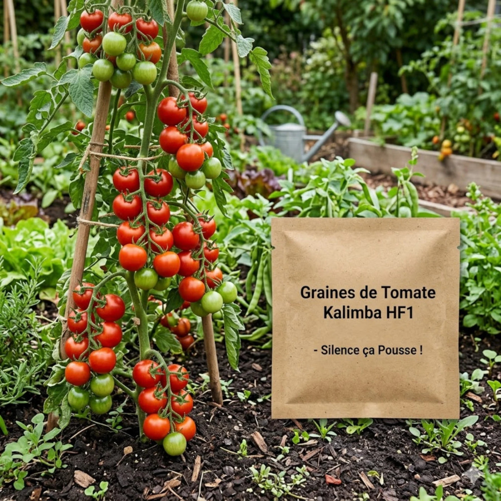 Graines de Tomate Kalimba HF1 - Silence ça Pousse ! Graines de Tomate Kalimba HF1 - Silence ça Pousse !
