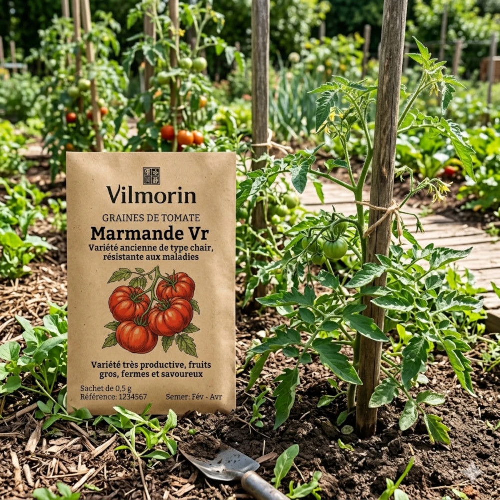 Graines de Tomate Marmande Vr - Vilmorin Graines de Tomate Marmande Vr - Vilmorin
