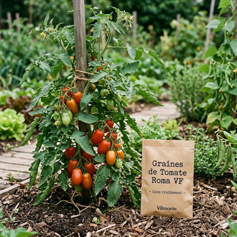 Graines de Tomate Roma VF - Sans traitement - Vilmorin