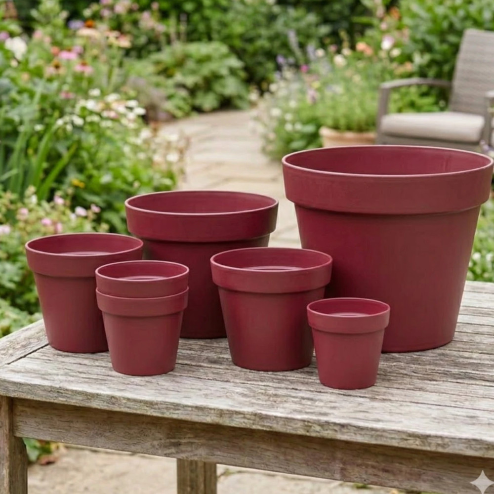 Pot Romeo Rouge rubis