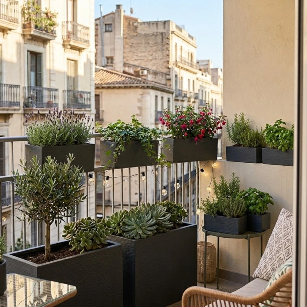 Balconnière Graphit'up Gris anthracite Balconnière Graphit'up Gris anthracite