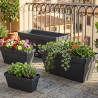 Balconnière Romeo Gris anthracite