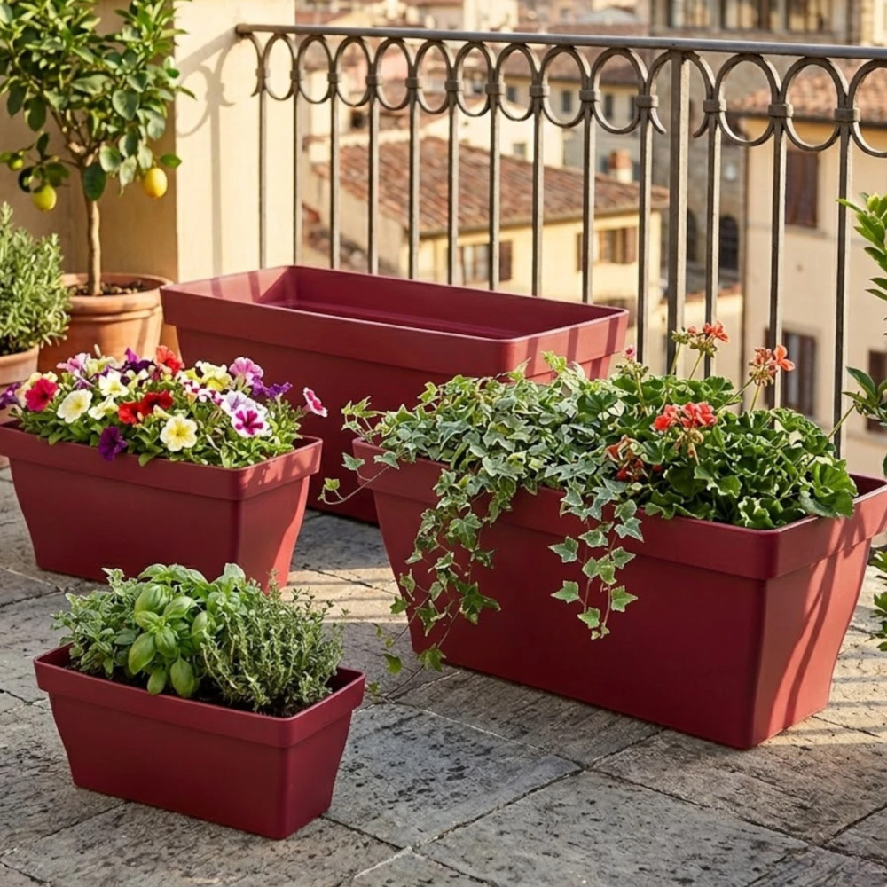 Balconnière Romeo Rouge cerise Balconnière Romeo Rouge cerise