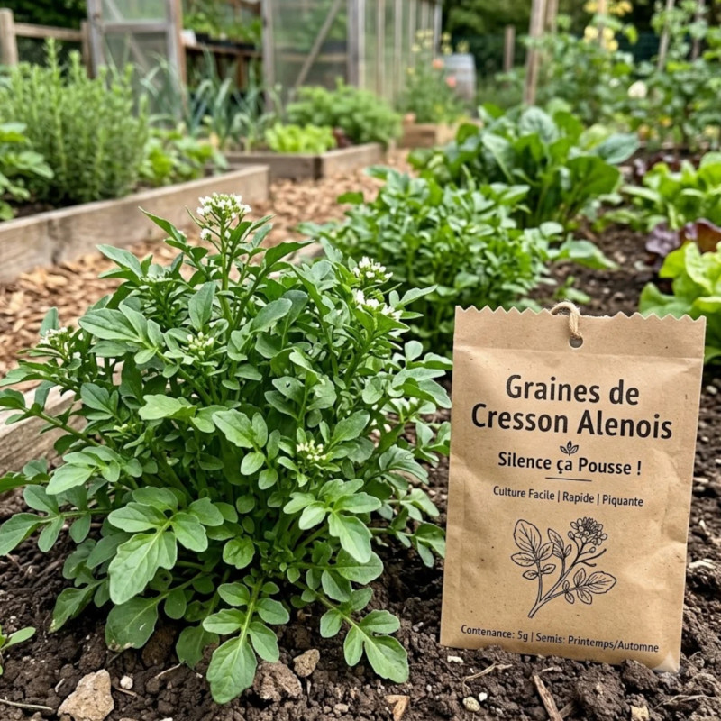Graines de Cresson Alenois - Silence ça Pousse !