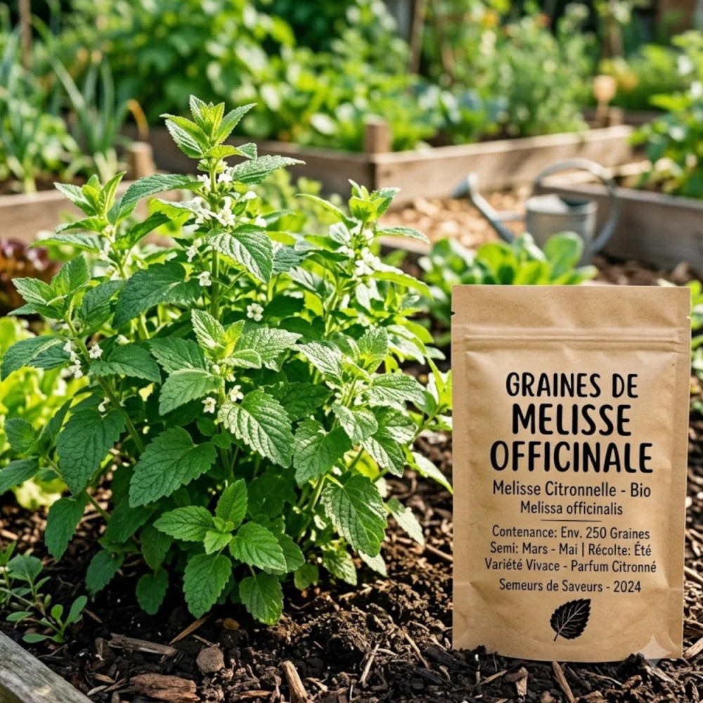 Graines de Melisse officinale Graines de Melisse officinale