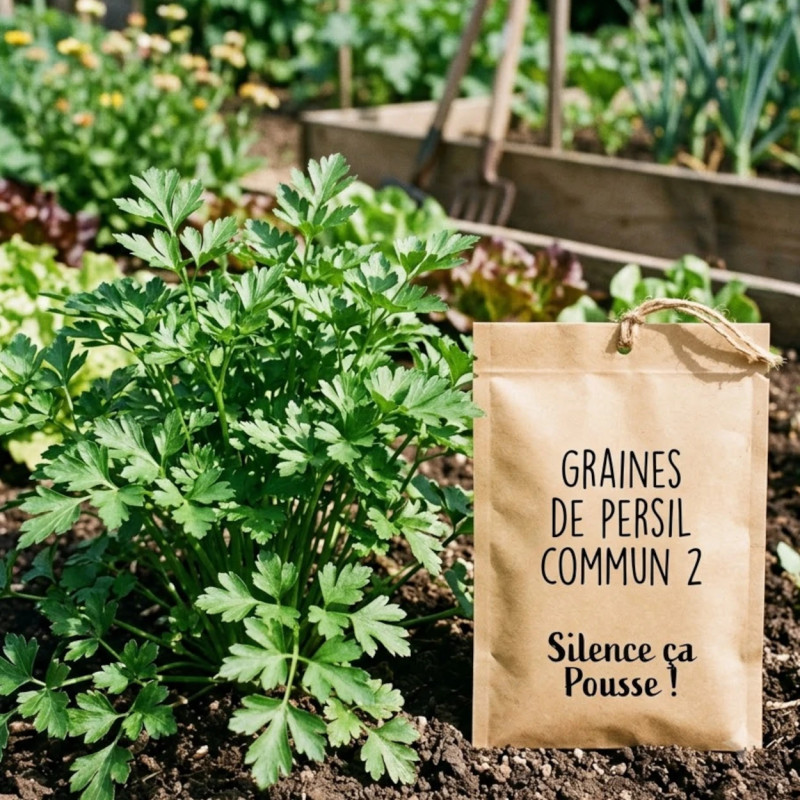 Graines de Persil commun 2 - Silence ça Pousse !