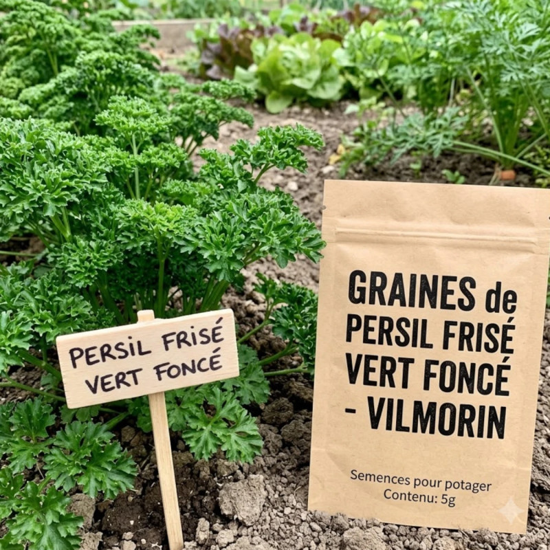 Graines de Persil frisé Vert Foncé - Vilmorin