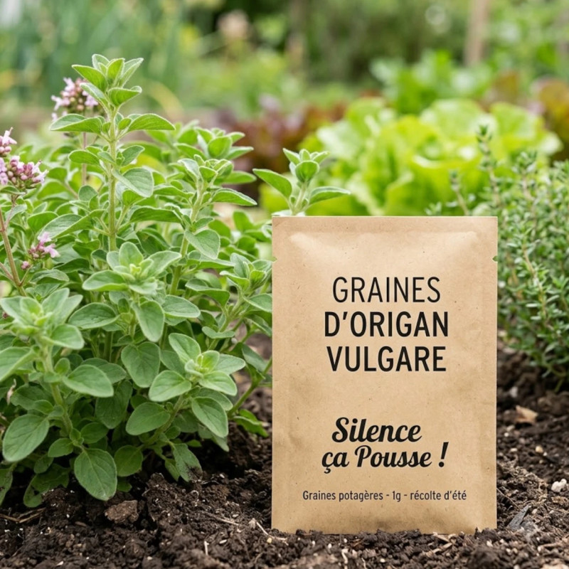 Graines d'Origan vulgare - Silence ça Pousse !
