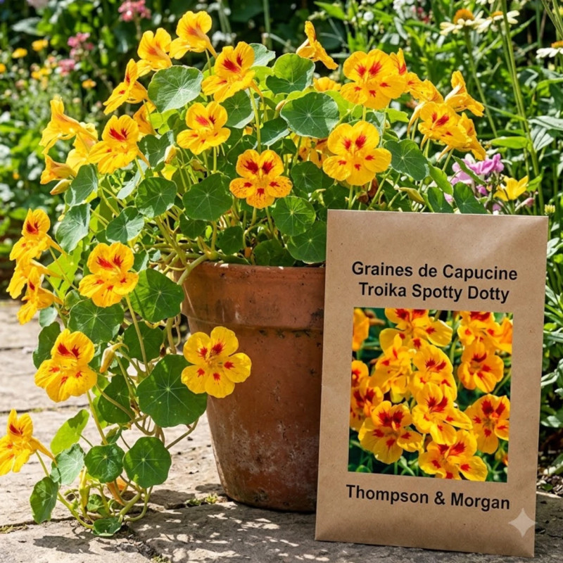 Graines de Capucine Troika Spotty Dotty - Thompson & Morgan