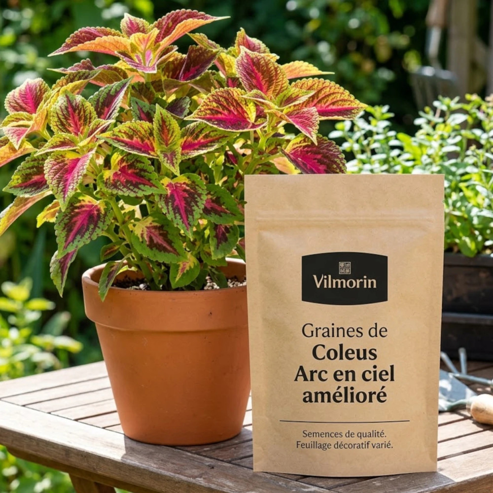 Graines de Coleus Arc en ciel amélioré - Vilmorin