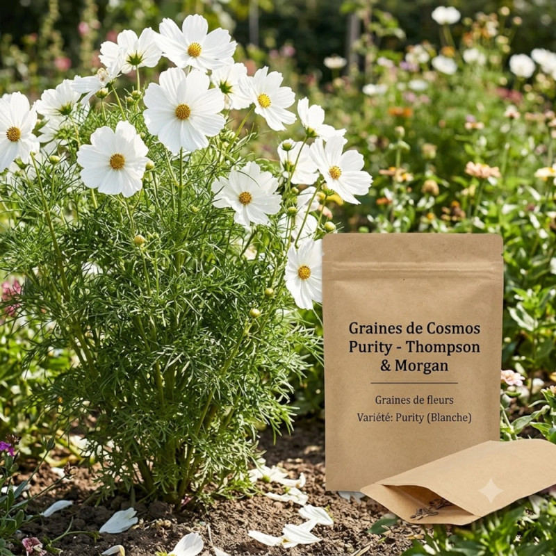 Graines de Cosmos Purity - Thompson & Morgan