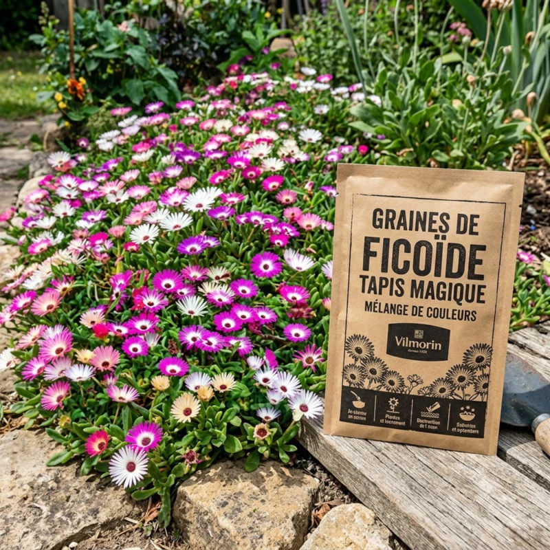 Graines de Ficoïde Tapis Magique - Vilmorin