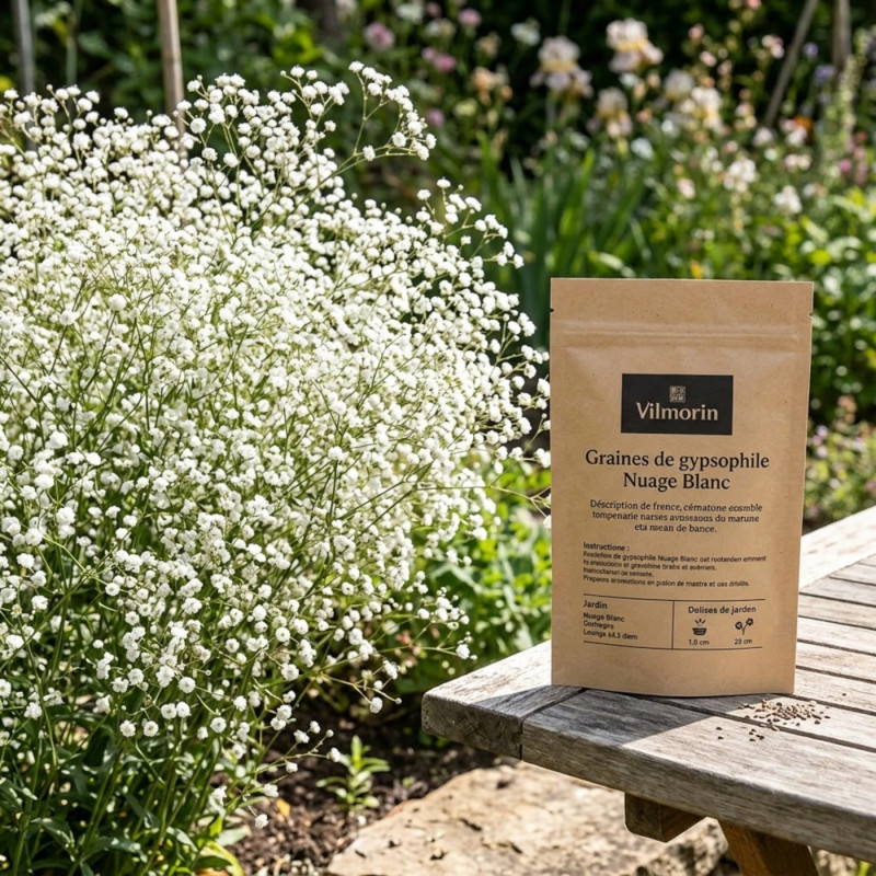 Graines de gypsophile Nuage Blanc - Vilmorin