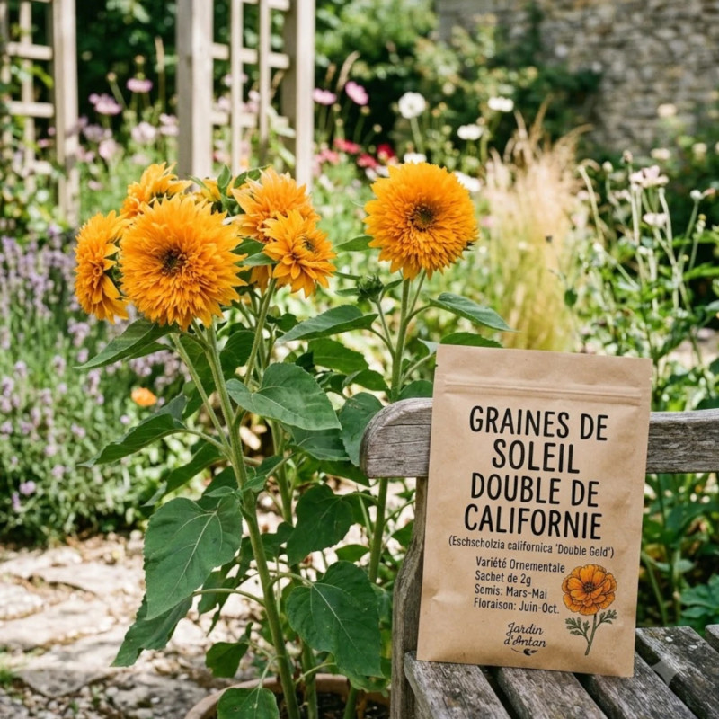 Graines de Soleil Double de Californie