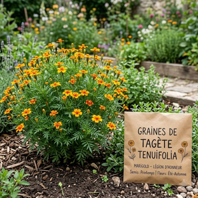 Graines de Tagète tenuifolia