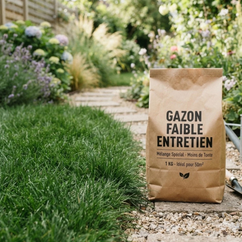 Gazon faible entretien