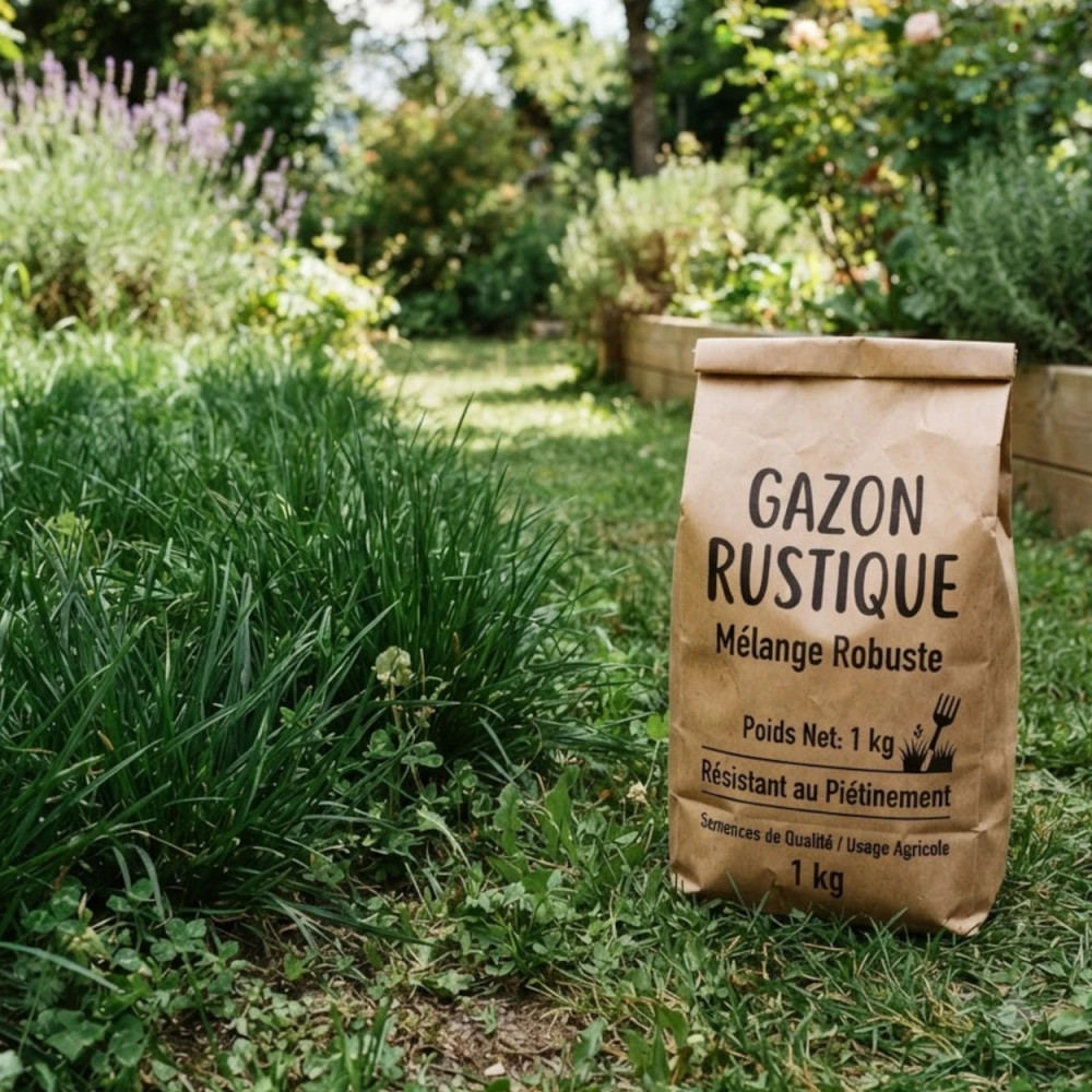 Gazon rustique