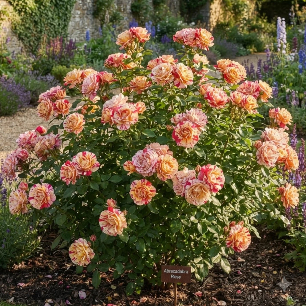 Rosier à grandes fleurs Brocéliande® 'adaterhuit'