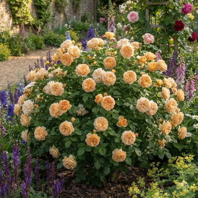 Rosier ancien Buff Beauty