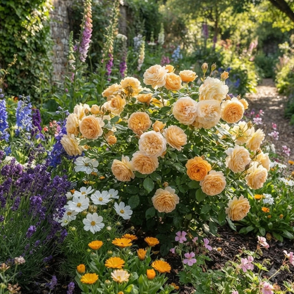 Rosier ancien Buff Beauty