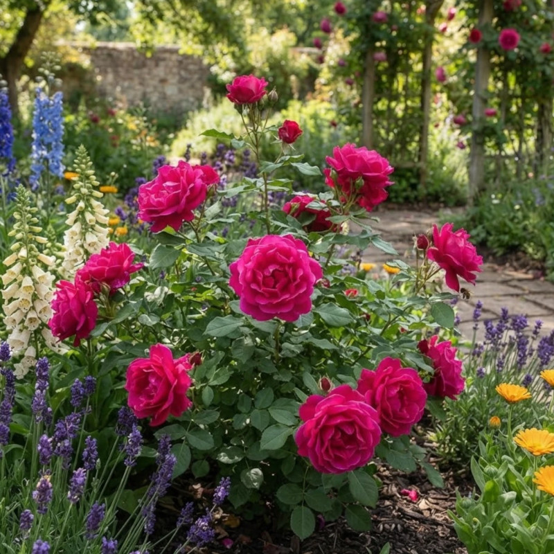 Rosier à grandes fleurs Caprice De Meilland® 'Meisionver'