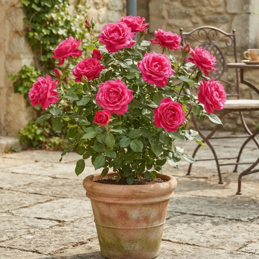 Rosier arbustif Caprice De Meilland® 'Meisionver'