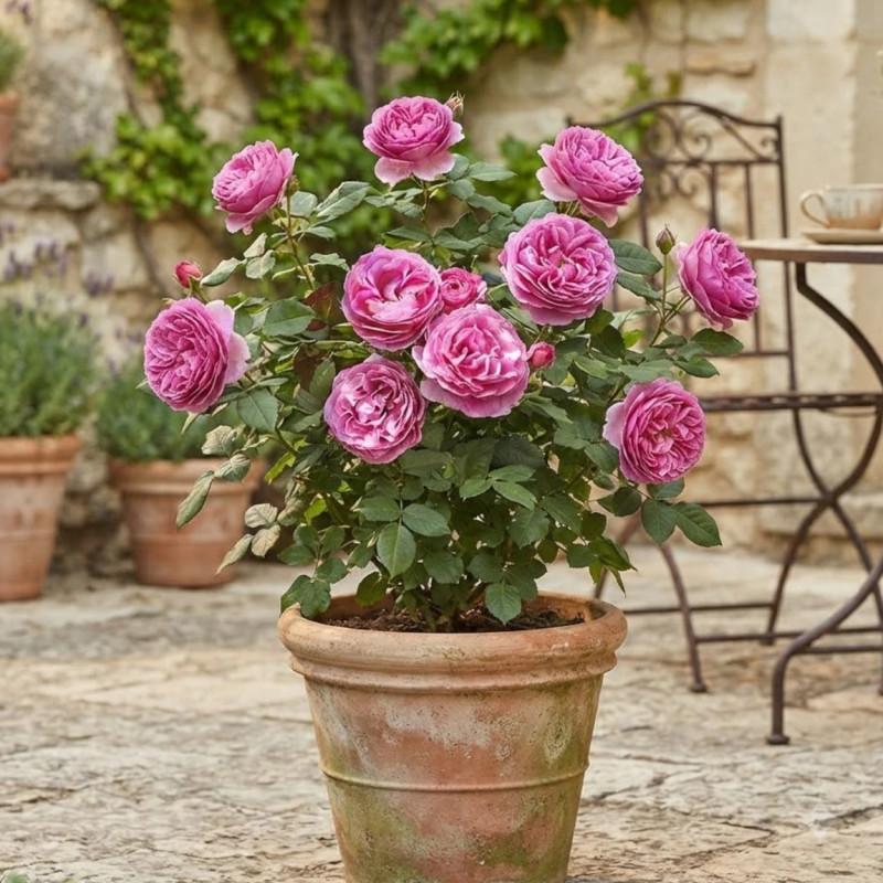 Rosier à grandes fleurs Catherine de Médicis® 'KORjupvio'