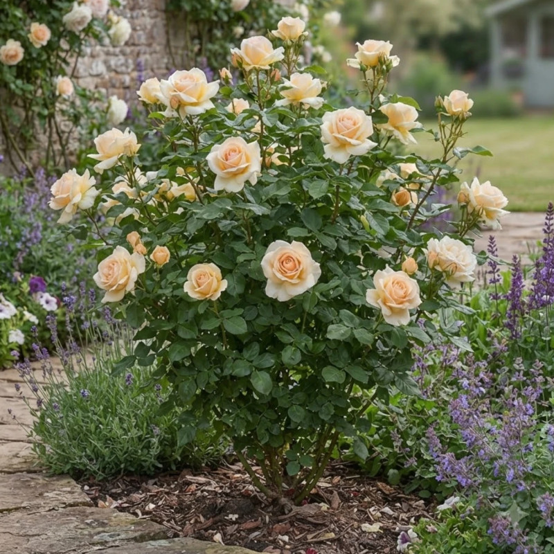 Rosier à grandes fleurs Christophe Dechavanne® 'Meibarbaru'