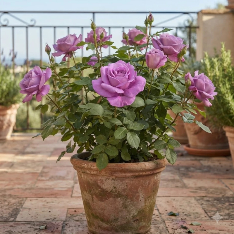 Rosier à grandes fleurs Claude Brasseur® 'Meibriacus'
