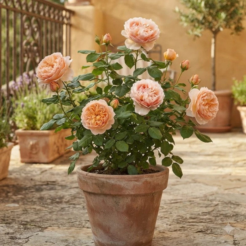 Rosier ancien Donatella® 'Meikerira'
