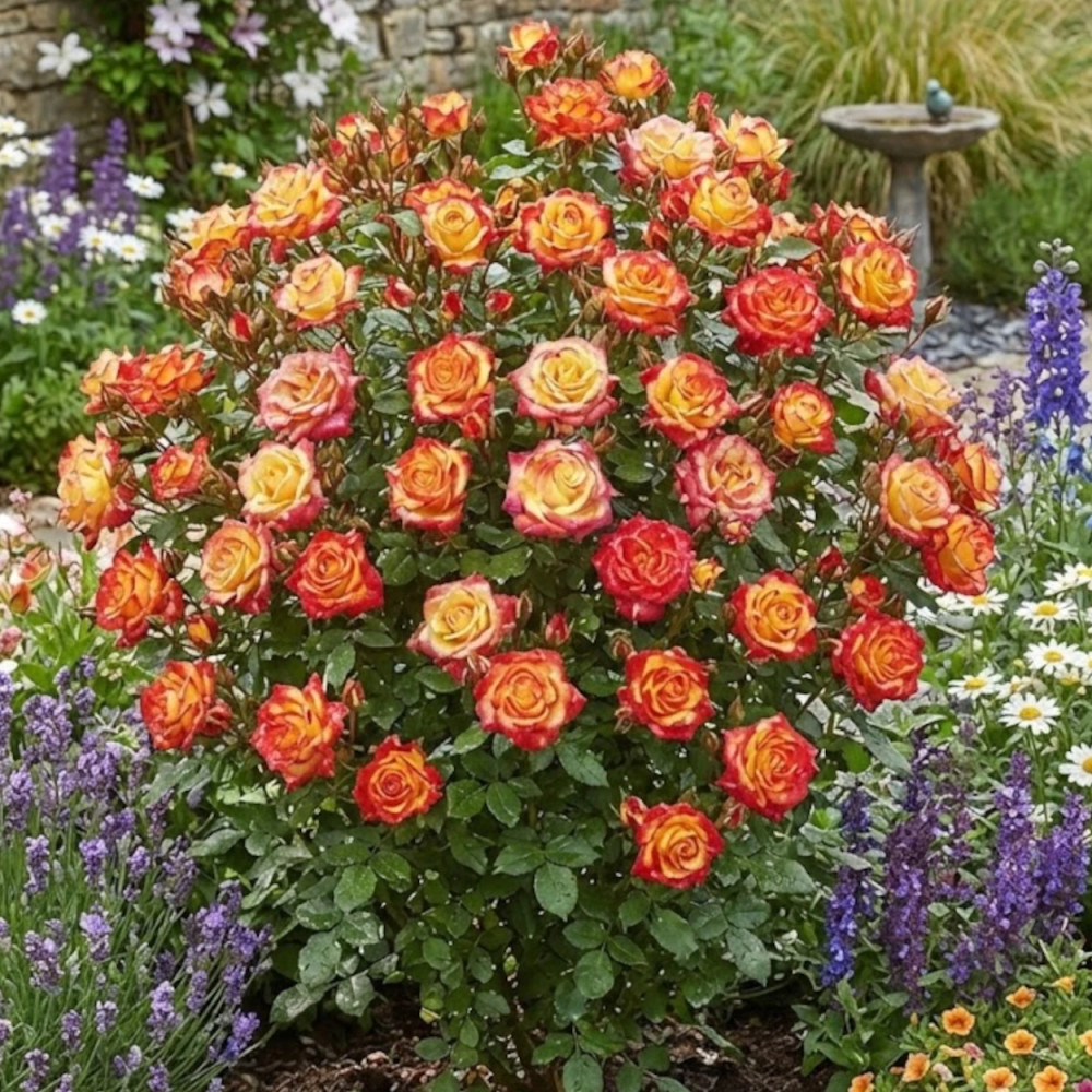 Rosier à grandes fleurs Flamina® 'Chewizard'