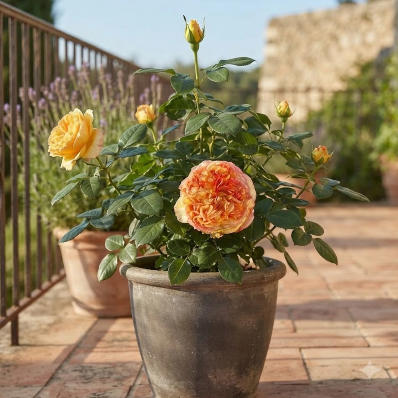 Rosier ancien Henri Delbard® 'Delclaudibi'