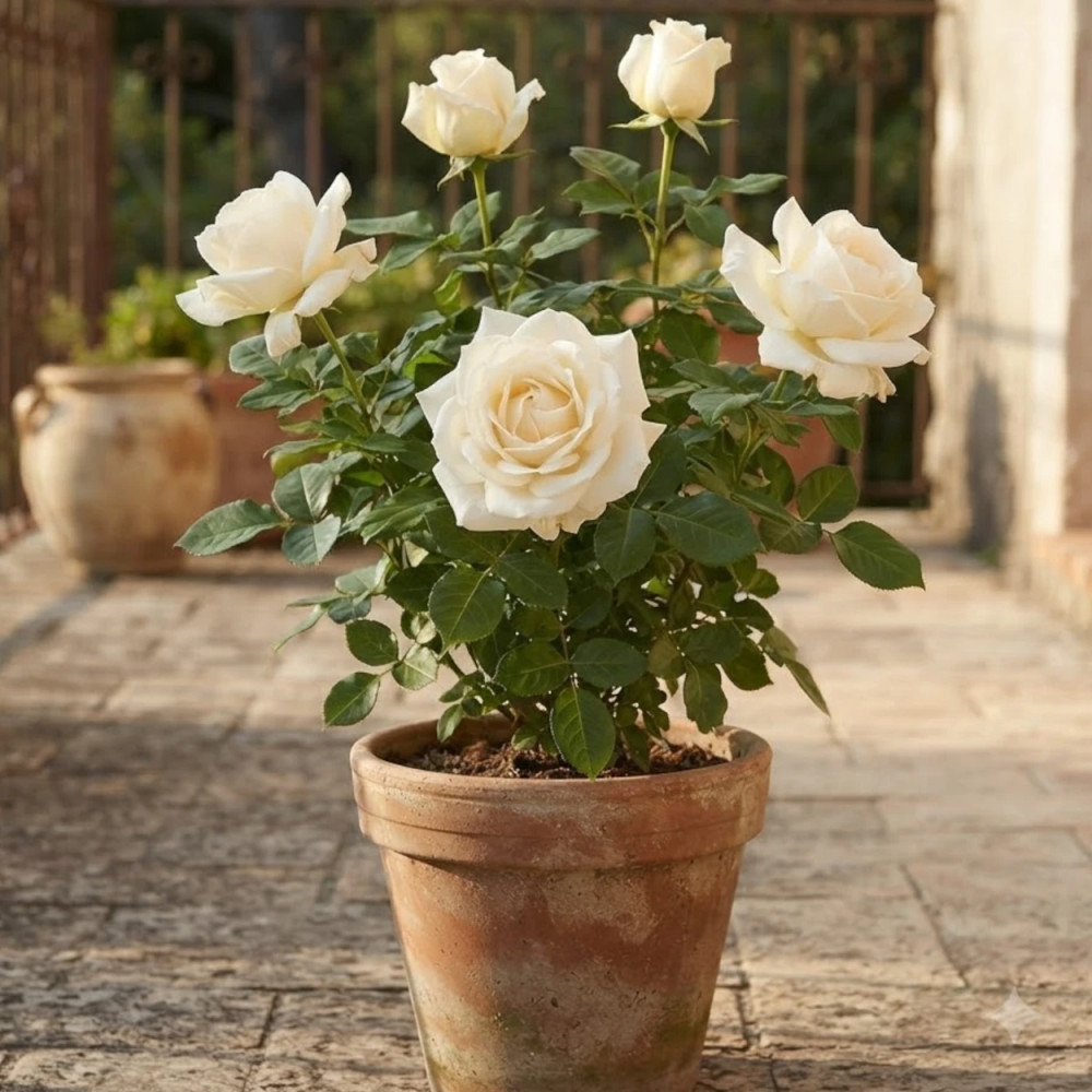 Rosier à grandes fleurs Jardins De Bagatelle® 'Meimafris' Rosier à grandes fleurs Jardins De Bagatelle® 'Meimafris'
