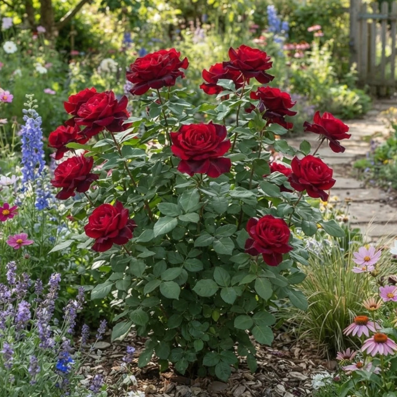 Rosier à grandes fleurs Jubilé Papa Meilland® 'Meiceazar'