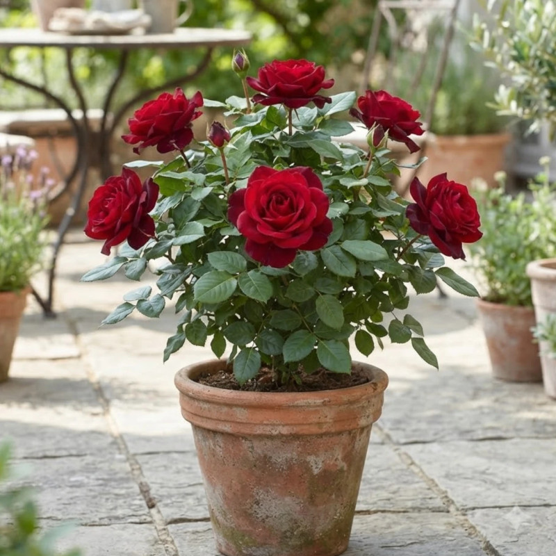 Rosier à grandes fleurs Jubilé Papa Meilland® 'Meiceazar'