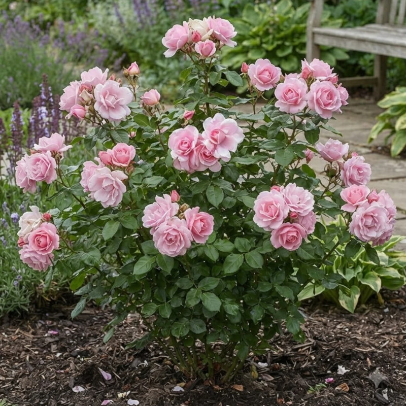 Rosier à fleurs groupées Julie® 'Evelijar'