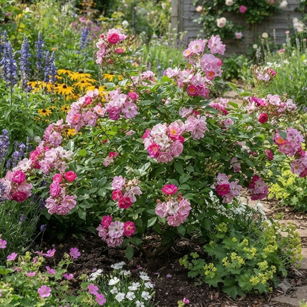 Rosier à fleurs groupées Lavender Dream® 'Interlav'