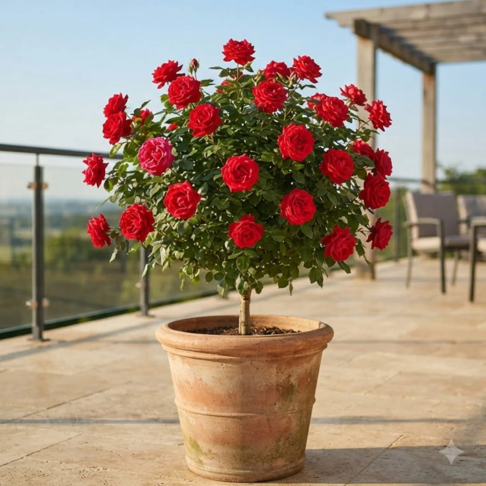 Rosier à grandes fleurs Le Grand Huit® 'Adabaring'