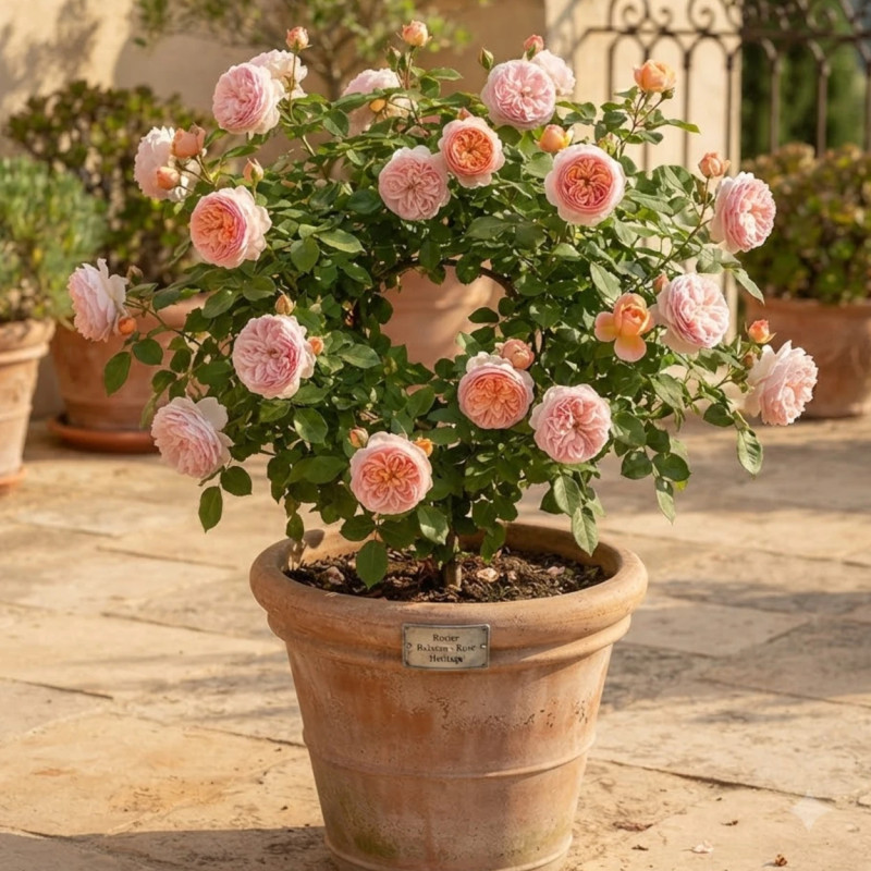 Rosier à fleurs groupées Leander® 'Auslea'