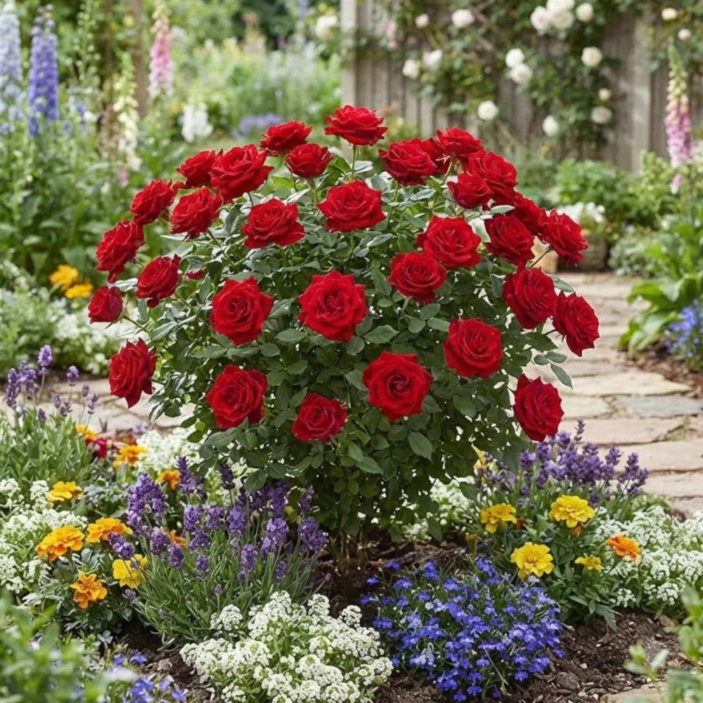 Rosier à grandes fleurs Marcel Pagnol® 'Meisoyris'