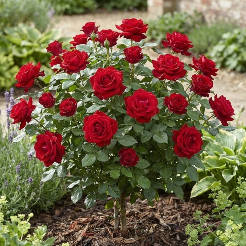 Rosier à grandes fleurs Marcel Pagnol® 'Meisoyris'