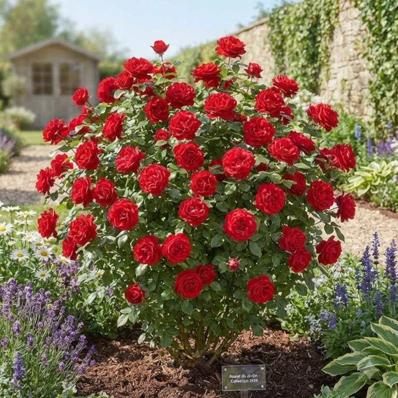 Rosier à fleurs groupées Mona Lisa® 'Meilyxir'