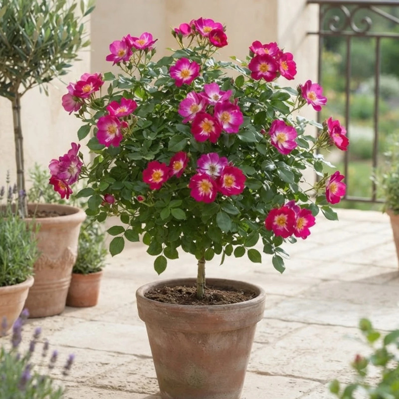 Rosier paysager Pretty® Princess 'Meimauleva'